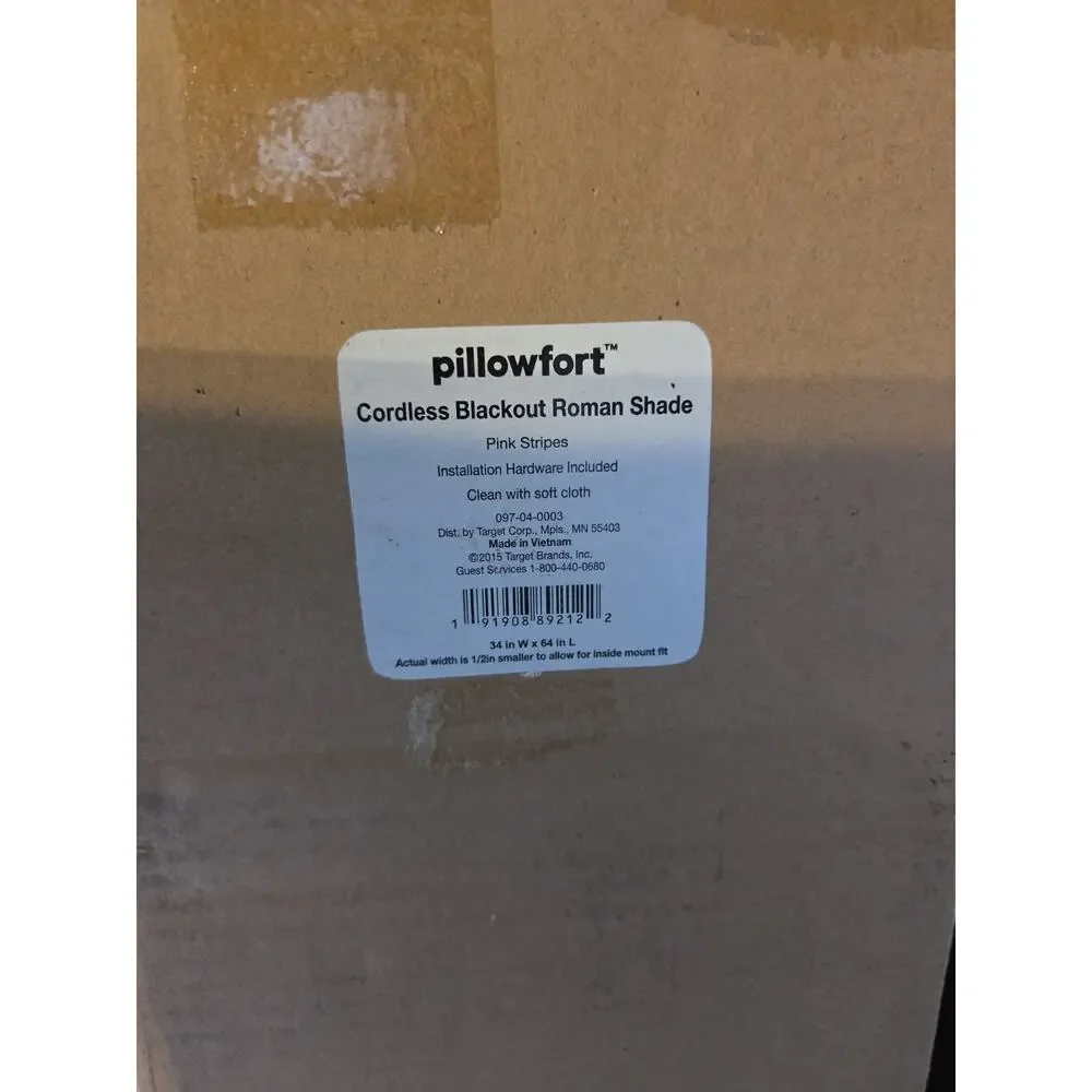 Pillowfort cordless blackout